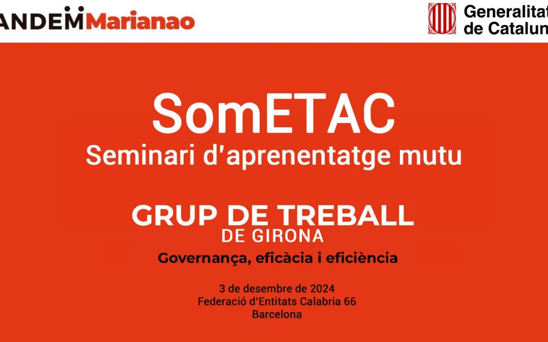 Seminari d’aprenentatge mutu SomETAC